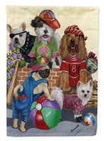 Buy this Dogs Mutli-Breed Neighborhood Flag Canvas House Size PPP3115CHF